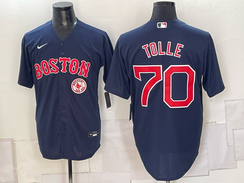 Men Boston Red Sox #70 Tolle blue 2026 Nike MLB Jerseys 092403->boston red sox->MLB Jersey